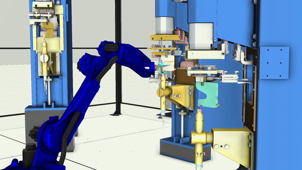 Simulation Anlagenaufbau bei DALEX