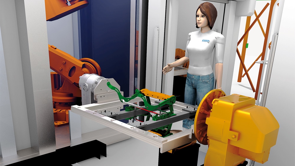 Success Story Automotive: Faurecia simuliert Materialflüsse und Einsatz von AGVs