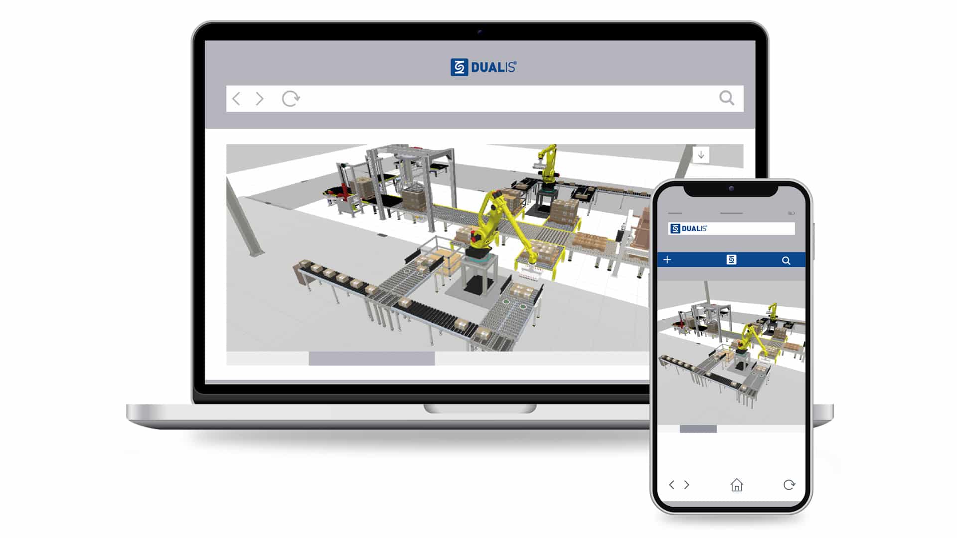 Einbindung von interaktiven 3D-Simulationen in die eigene Website mit Visual Components Experience Web